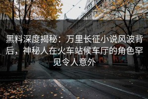 黑料深度揭秘：万里长征小说风波背后，神秘人在火车站候车厅的角色罕见令人意外