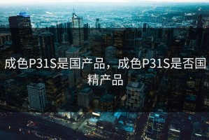 成色P31S是国产品，成色P31S是否国精产品