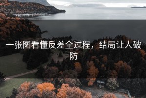 一张图看懂反差全过程，结局让人破防