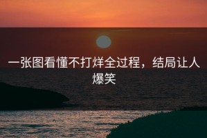 一张图看懂不打烊全过程，结局让人爆笑